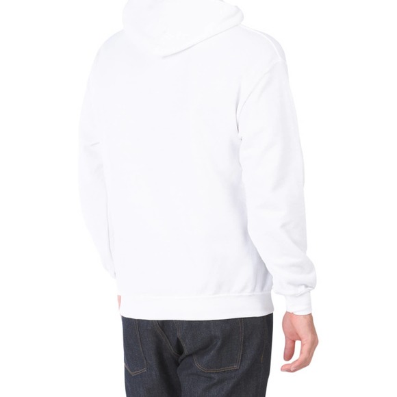 Bud King of Beers Budweiser White Pullover Hoodie - Picture 2 of 2